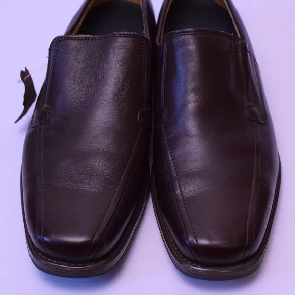Lavorazione Artigiana Men's Leather Brown Work Shoes Business Casual Career Wear