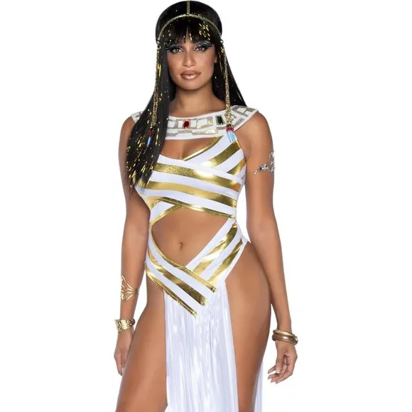 Leg Avenue Women's Queen Cleopatra 100 % Polyester Costume