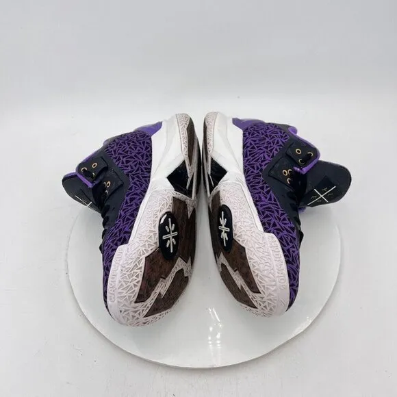 Li-Ning Lyfe Way of Wade 4 Men Size 9 ABAL035-9 Purple Black Basketball Shoes