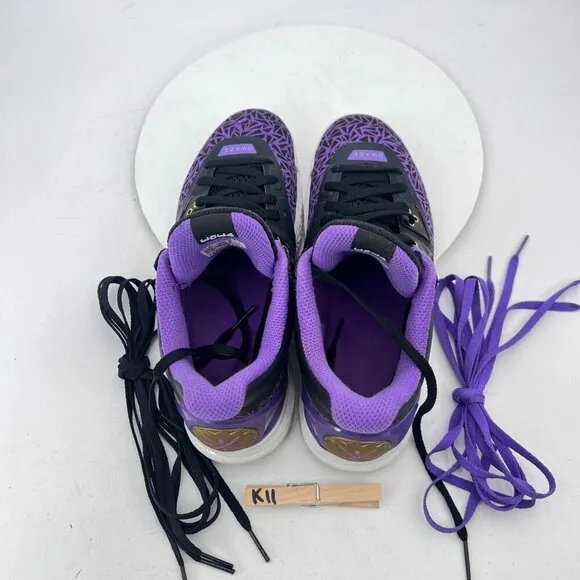 Li-Ning Lyfe Way of Wade 4 Men Size 9 ABAL035-9 Purple Black Basketball Shoes