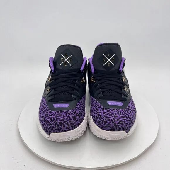 Li-Ning Lyfe Way of Wade 4 Men Size 9 ABAL035-9 Purple Black Basketball Shoes