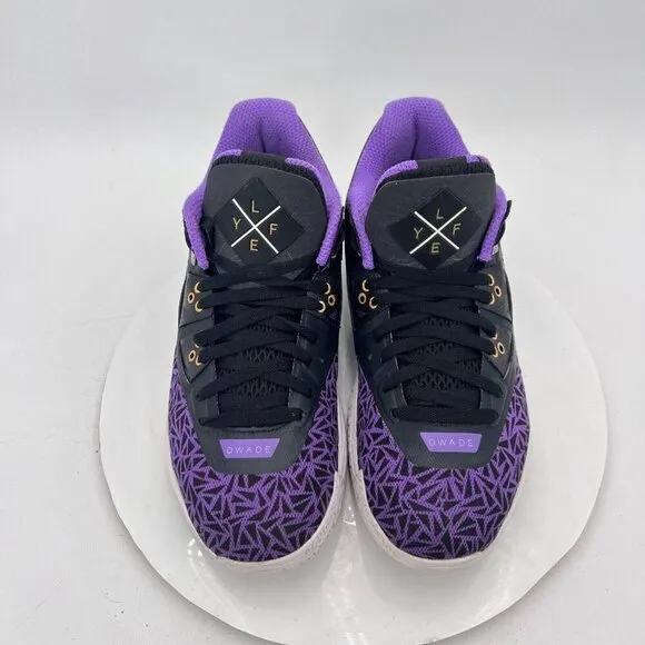 Li-Ning Lyfe Way of Wade 4 Men Size 9 ABAL035-9 Purple Black Basketball Shoes