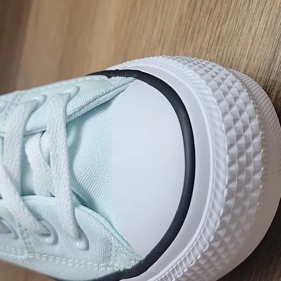 Light Blue Low-Top Sneakers