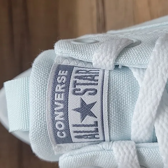 Light Blue Low-Top Sneakers