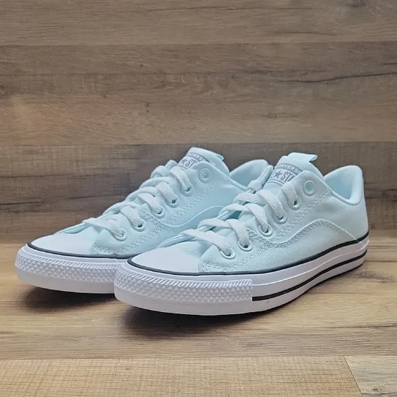 Light Blue Low-Top Sneakers