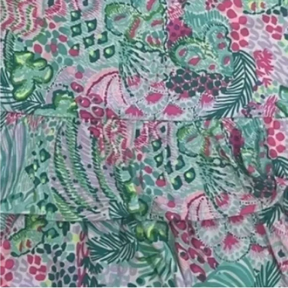 Lilly Pulitzer Ashbourne Dress in Multi Banana Split, XXS, Pink/purple/green