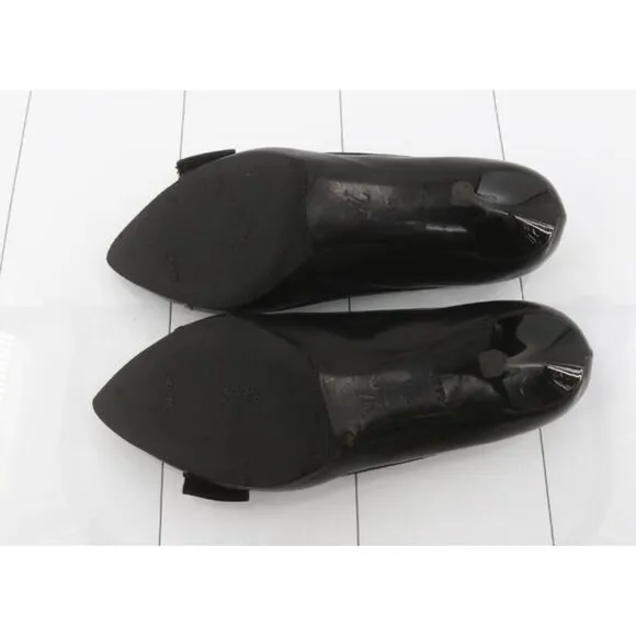 Louis Vuitton Black Leather Pumps