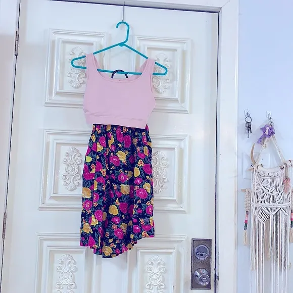 Love Bright✿Floral Print Comfy HighRise, Long Flowy Bermuda Shorts w/Pockets| HP
