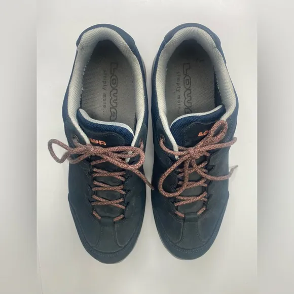 Lowa Gortex Locarna Low Hiking Shoes Blue Women’s Sz 9