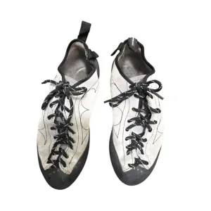 Mad Rock Drifter Lace-Up Climbing Shoes Men's Size 7.5 Gray &amp; Black Leather For