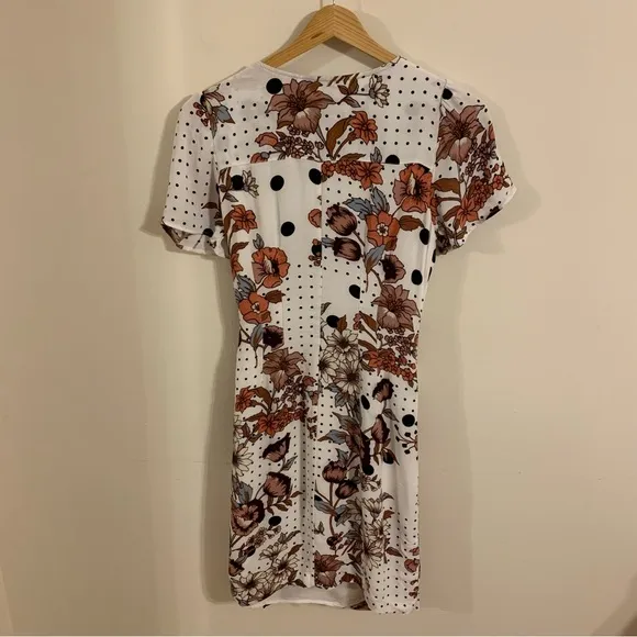 Maeve by Anthropologie Aubrey Floral Wrap Dress, Size 2