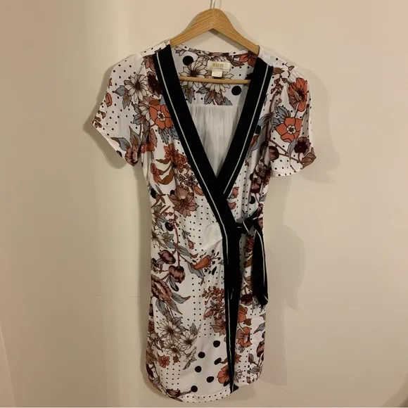 Maeve by Anthropologie Aubrey Floral Wrap Dress, Size 2