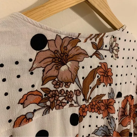 Maeve by Anthropologie Aubrey Floral Wrap Dress, Size 2