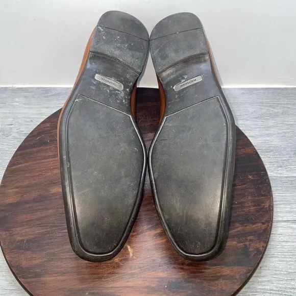 Magnanni Voto Men’s Size 10.5 M Dress Shoes Brown Leather Bit Loafers 17532