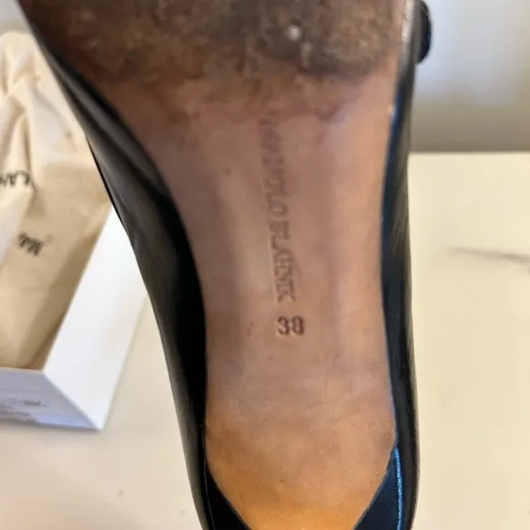 Manolo Blahnik Mary Janes!  Size 38.