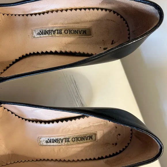Manolo Blahnik Mary Janes!  Size 38.