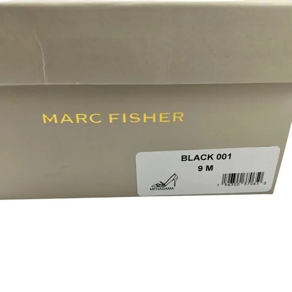 Marc Fisher Hadama 9M Black &amp; White Studded Spectator Pumps Shoes High Heels NEW