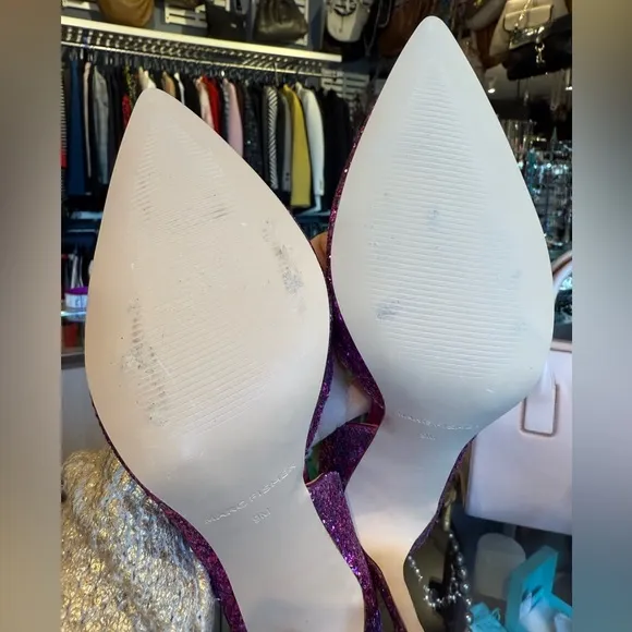 Marc Fisher Size 9 Glitter Pumps Shoes