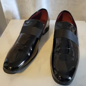 Marco Vitale Collection Men's Loafer Dress Shoes, Size 13, Black, Elegant, Party