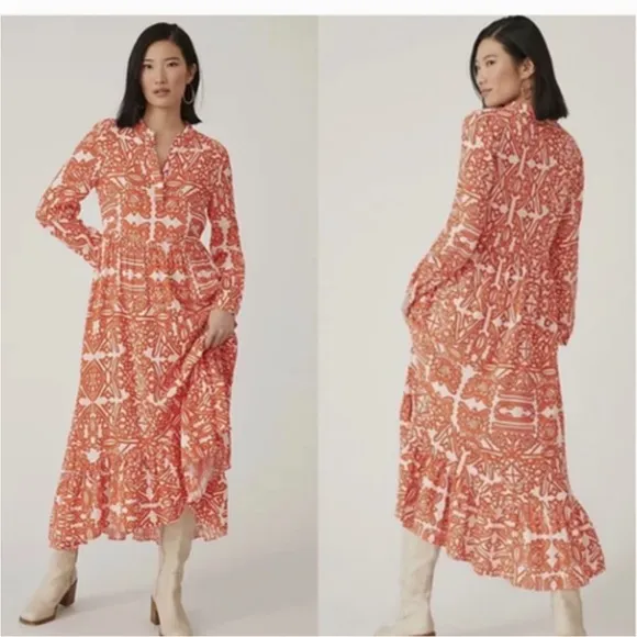 Mare Mare X Anthropologie Lynda Maxi‎ Dress 1X