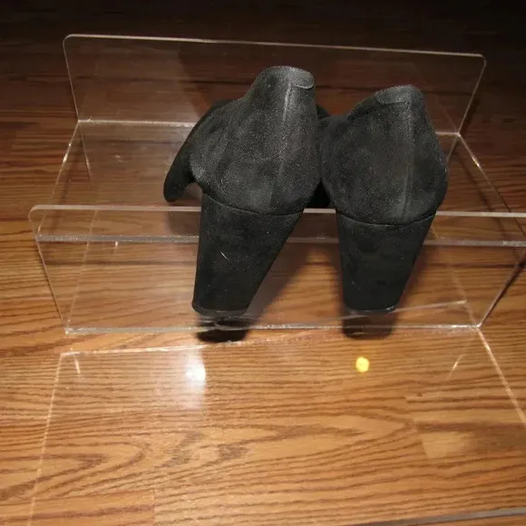 MARTINEZ VALERO Leather Suede Pump Heels Shoes 8AA