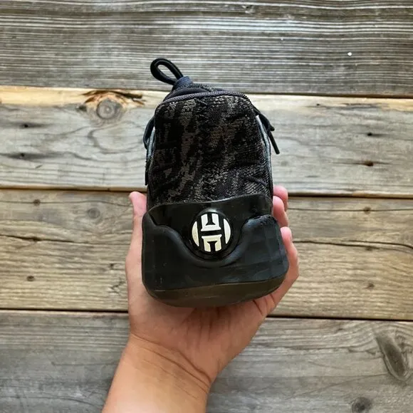 Men adidas James Harden Vol. 4 Core Black Basketball Shoes Sneakers