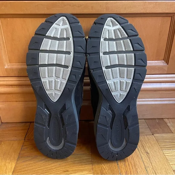 Men Black Gray New Balance 990v5 Size 12