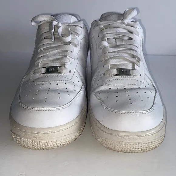 Men Nike Air Force 1 White Shoes Size 9