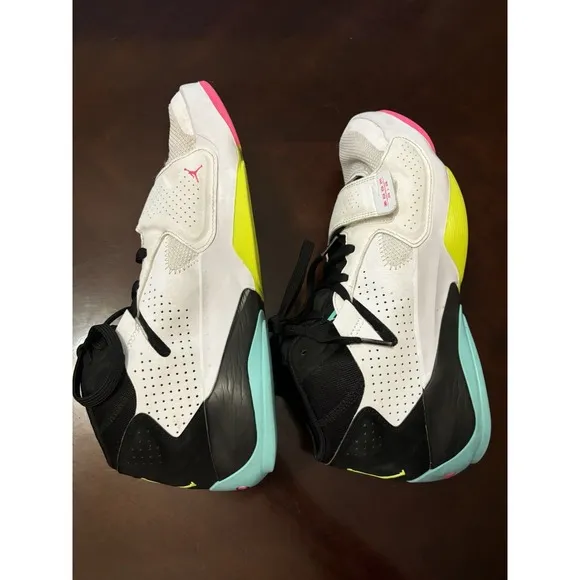 Men Nike Jordan Zion 2 Basketball Shoes Size 10 White Black  Green DO9161 107