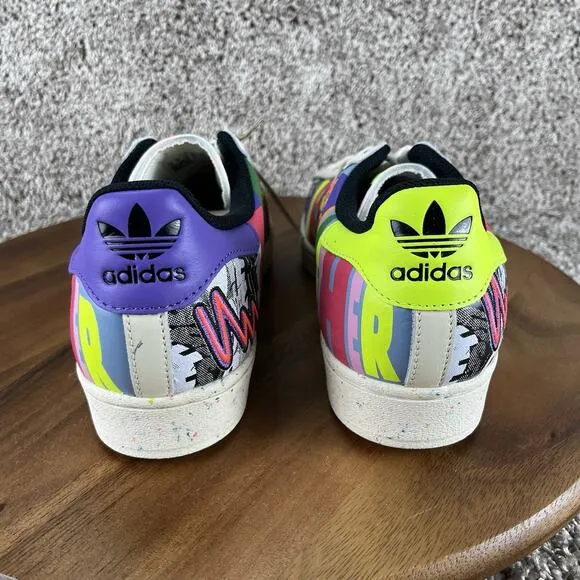 Men Size 11- Adidas Originals Superstar Kris Andrew Small Pride Collection Shoes