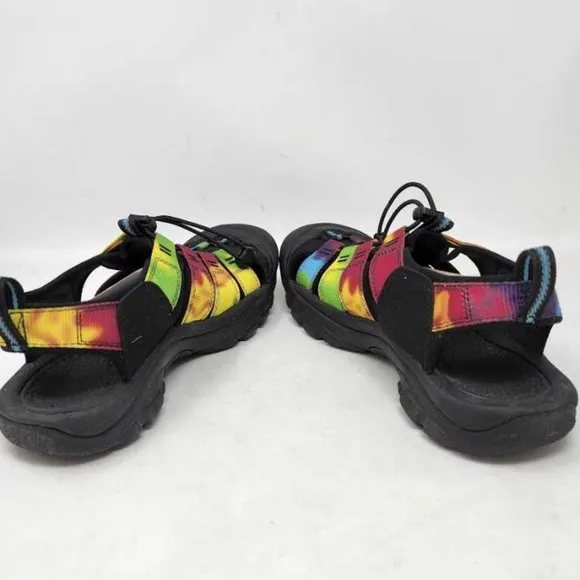 Men's 10 Keen Newport Retro Original Tie Dye water sandals hiking shoes