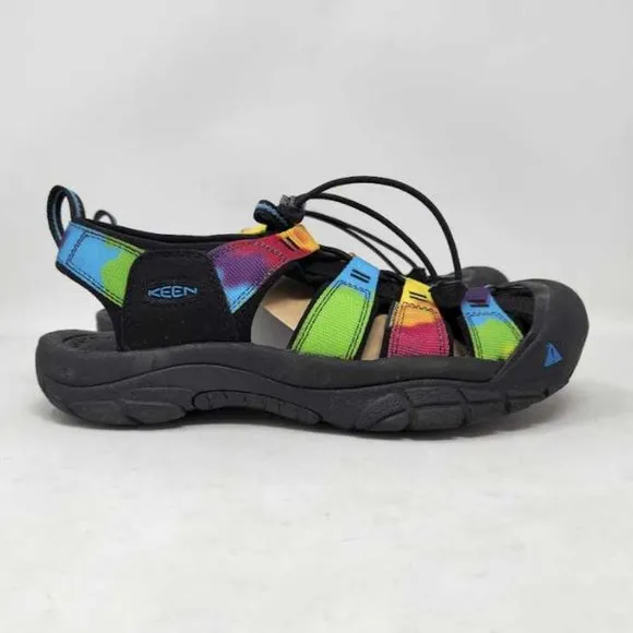 Men's 10 Keen Newport Retro Original Tie Dye water sandals hiking shoes