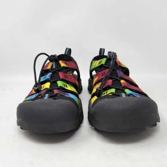 Men's 10 Keen Newport Retro Original Tie Dye water sandals hiking shoes