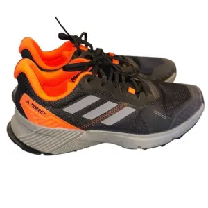 Mens Size 12 Adidas Terrex Soulstride “Black Solar Red” Hiking Shoes FY9214