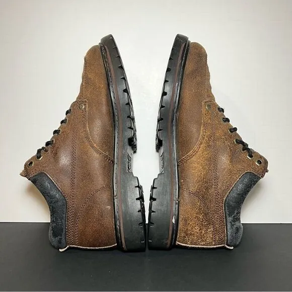 Mens SKECHERS Alley Cats Brown Leather Outdoor Boots / Size 9