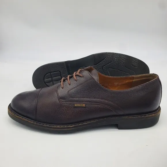 Mephisto Shoes Men 13 Air Melchoir Relax Goodyear Welt Brown Leather