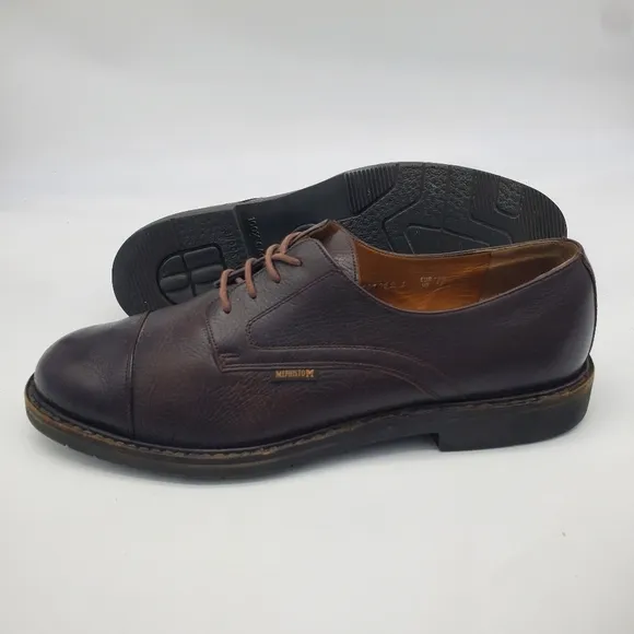 Mephisto Shoes Men 13 Air Melchoir Relax Goodyear Welt Brown Leather
