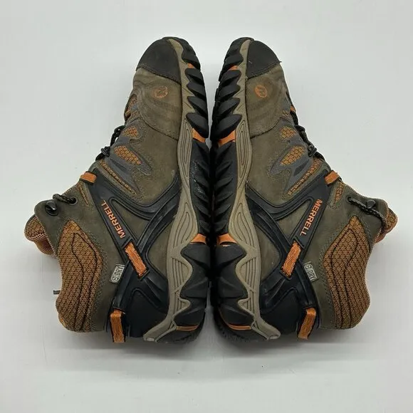Merrell All Out Blaze Boulder Tanga Outdoor Mid Hiking Boots - Men's Size 8.5