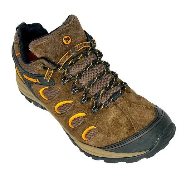 Merrell Black Slate Chameleon 5 Waterproof Vibram Sole Hiking Shoes Size 11.5