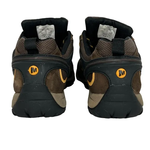 Merrell Black Slate Chameleon 5 Waterproof Vibram Sole Hiking Shoes Size 11.5