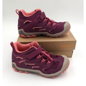 Merrell Chameleon 7 Access Mid MK159720 Berry Hiking Shoes Sneakers 5.5 Girls