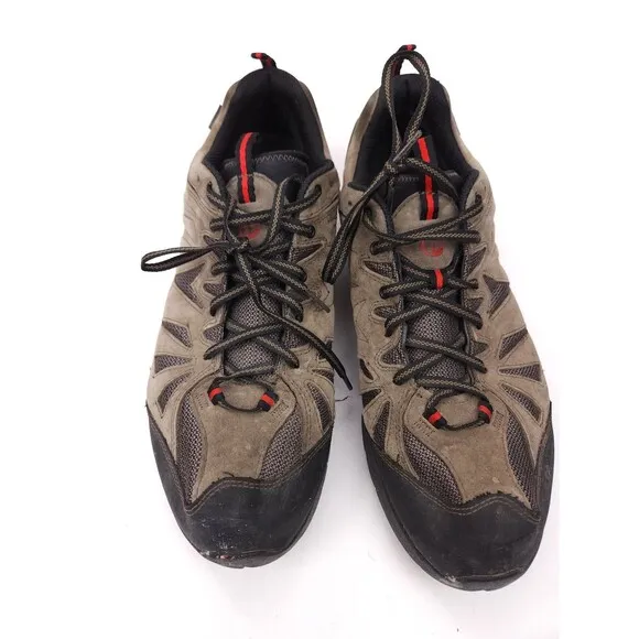 Merrell Men's Brown Capra Hiking Shoes Size 14 Nubuck Select Dry Vibram