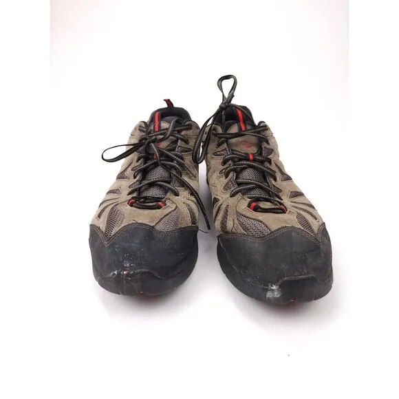 Merrell Men's Brown Capra Hiking Shoes Size 14 Nubuck Select Dry Vibram