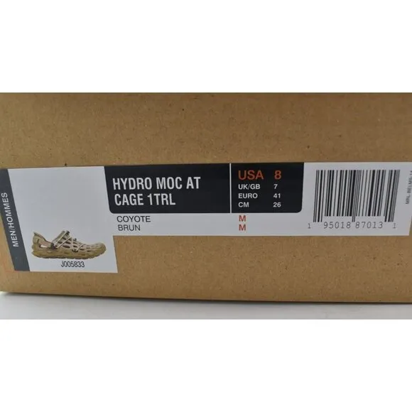 Merrell Mens Size 8 Hydro Moc AT Cage 1TRL Coyote Shoes