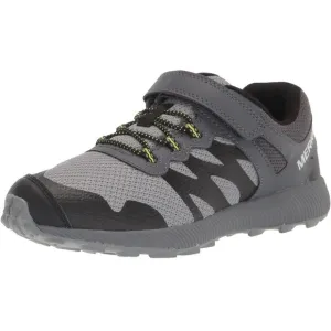 Merrell Nova 2 Grey Black Sneakers Hiking Shoes Big Boy‘s 4M