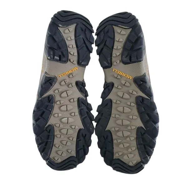 Merrell Oakcreek WP Hiking Shoes Mens 12 Brown Espresso Outdoor Gorpcore J036405