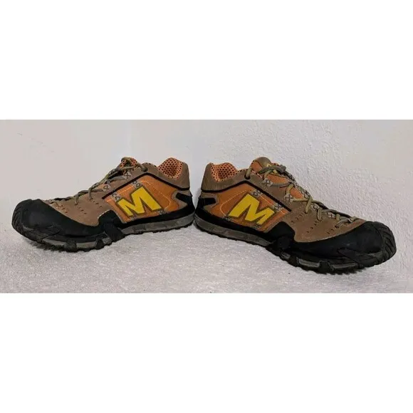 Merrell Shoes Ozzy Vibram Sole Men's Hiking Orange Otter Size 10.5