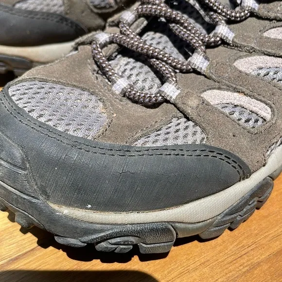 Merrell Women’s Moab Ventilator Beluga/Lilac J87335 Hiking Sneakers Shoes Size 9