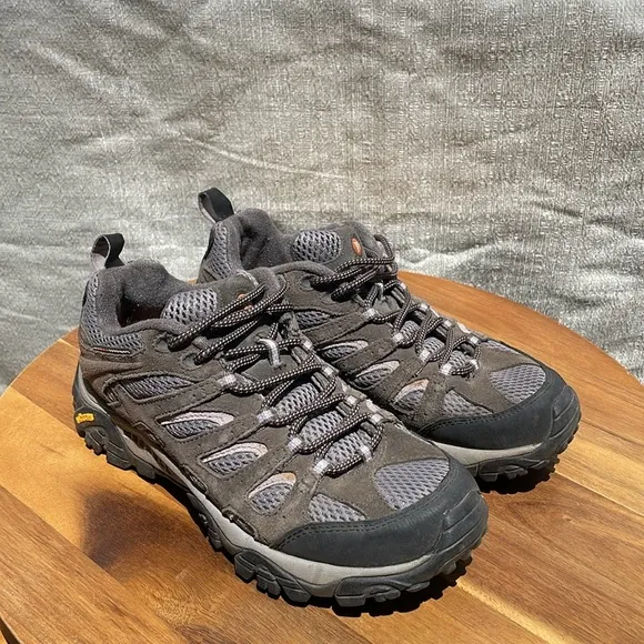 Merrell Women’s Moab Ventilator Beluga/Lilac J87335 Hiking Sneakers Shoes Size 9