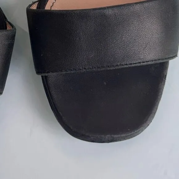 Metallic silver and Black Prada heels; totally restored Sz 37